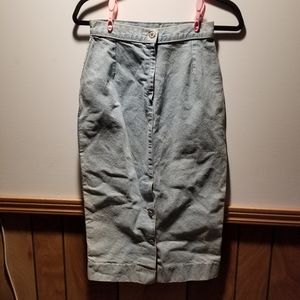 🍭Hollywood Era vintage denim skirt